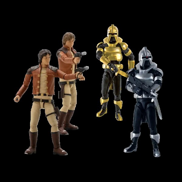 Battlestar Galactica 3.75 Inch Wave 1 Actionfiguren-Set (4)