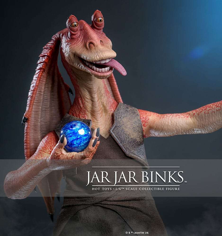 jar jar Star Wars Action Figure 1/6 Jar Jar Binks 33 cm | Actionfiguren24