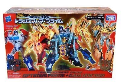 Transformers Chinese New Year Prime: Optimus Prime &amp; Gaia Unicorn Set