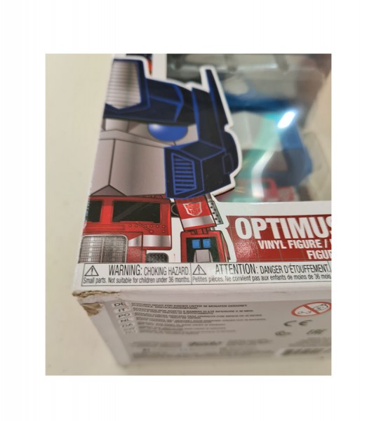 B-Ware Transformers POP! Movies Vinyl Figur Optimus Prime 9 cm - defekte Verpackung