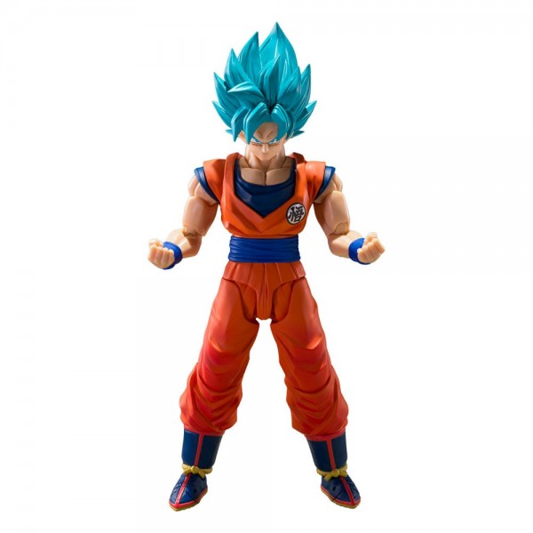 Dragon Ball Super S.H.Figuarts Actionfigur Super Saiyan God Super Son Guko (Blue Power) 15 cm