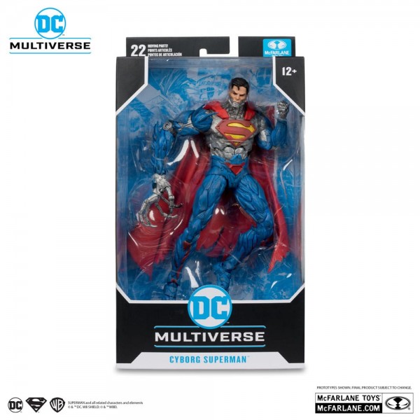 DC Multiverse Actionfiguren 18 cm Wave 17 Cyborg Superman (New 52)