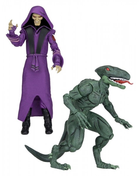 Teenage Mutant Ninja Turtles (Mirage Comics) Action Figure 2-Pack Daimyo Orkai &amp; Raptor 18 cm