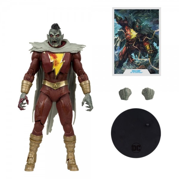 DC Multiverse Actionfigur Shazam (DC vs Vampires) Gold Label 18 cm