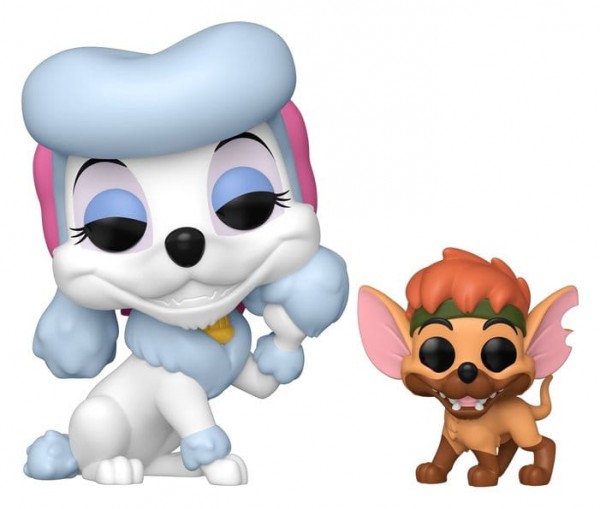 Oliver &amp; Co. POP&amp;Buddy Vinyl Figure Georgette w/Tito 9 cm