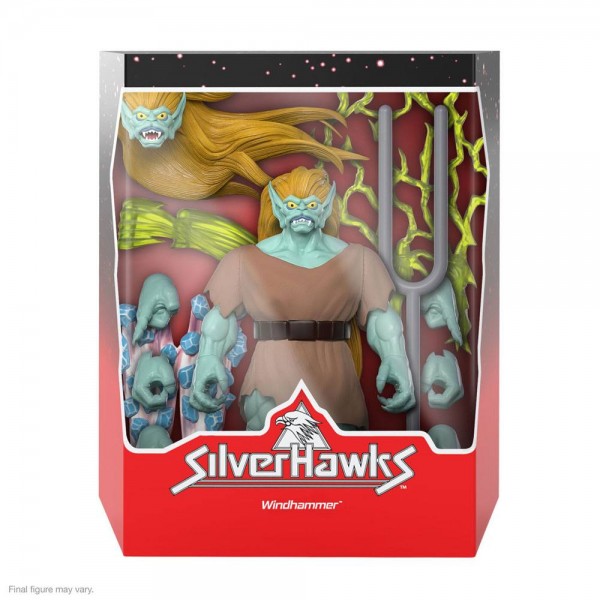Silverhawks Ultimates Action Figure Windhammer