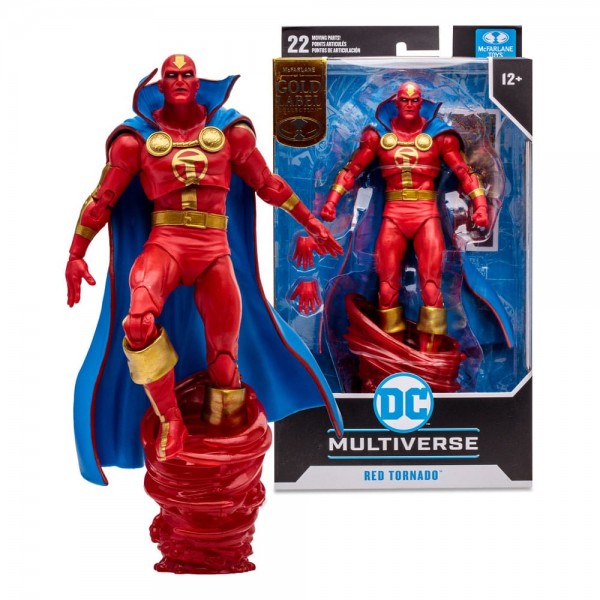 DC Multiverse Action Figure Red Tornado (Gold Label) 18 cm