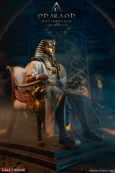 Phicen / TBLeague 1/6 Action Figure Pharaoh Tutankhamun (White Version)