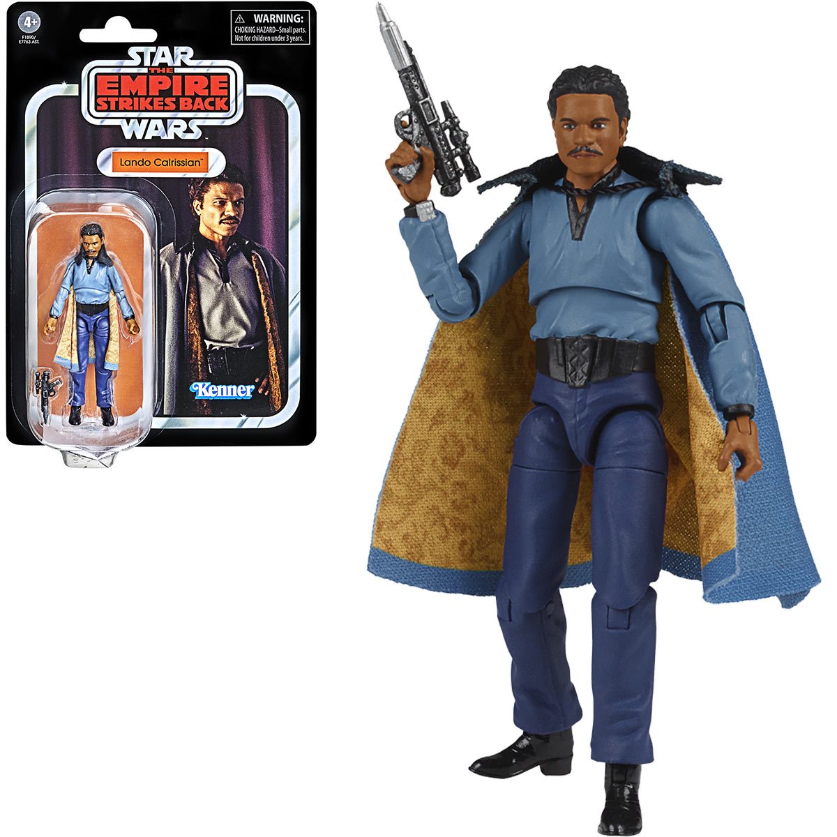 Star Wars Retro Collection Lando Carlrissian The Empire Strikes Back Figure 