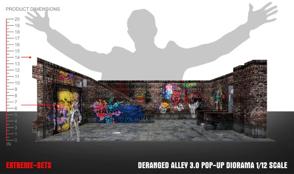 Deranged Alley 3.0 Pop-Up Diorama 1/12