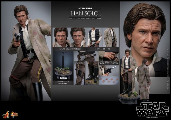 Star Wars: Episode VI Actionfigur 1/6 Han Solo 30 cm