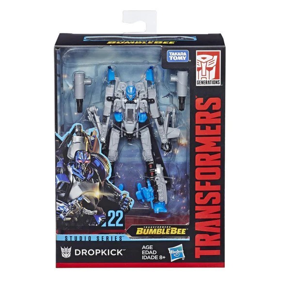 B-Stock Transformers Deluxe Class Studio Series #22 Dropkick - damaged packaging
