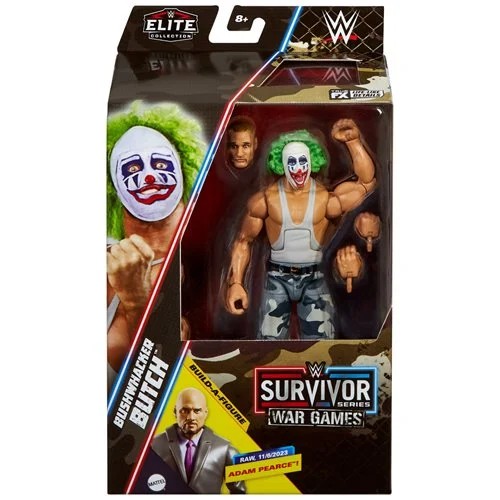 WWE Survivor Series Elite 2024 Bushwhacker Butch Actionfigur