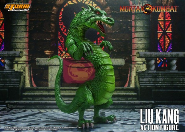 Mortal Kombat Actionfigur 1/12 Liu Kang mit Drachen