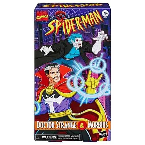 Spider-Man: The Animated Series Marvel Legends Doctor Strange & Morbius Actionfiguren