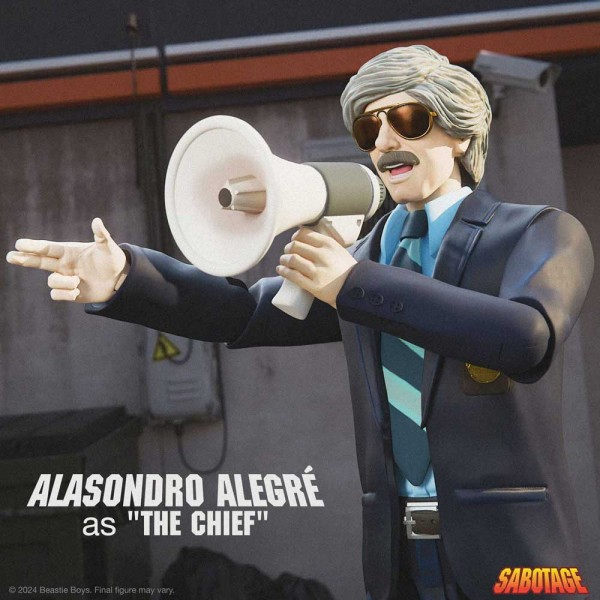 Beastie Boys ULTIMATES! Wave 1 Alasondro Alegré as The Chief Sabotage