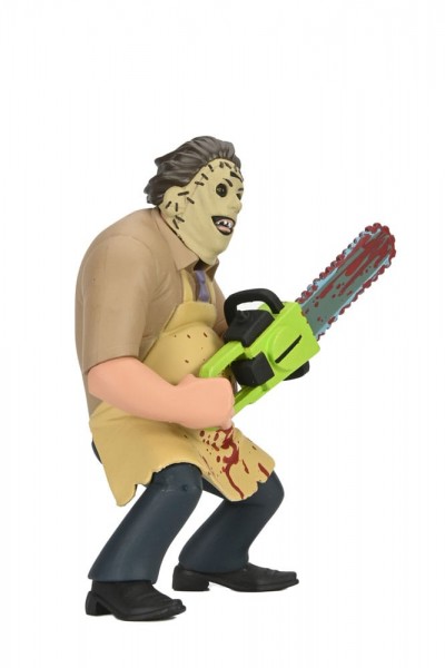 Texas Chainsaw Massacre Toony Terrors Actionfigur 50th Anniversary Leatherface (Bloody) 15 cm