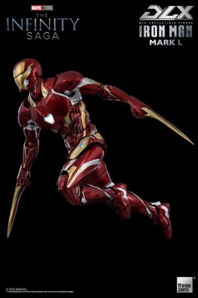Infinity Saga DLX Scale Actionfigur 1/12 Iron Man Mark 50