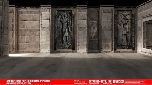 Extreme Sets Ancient Tomb Pop-Up Diorama 1/12
