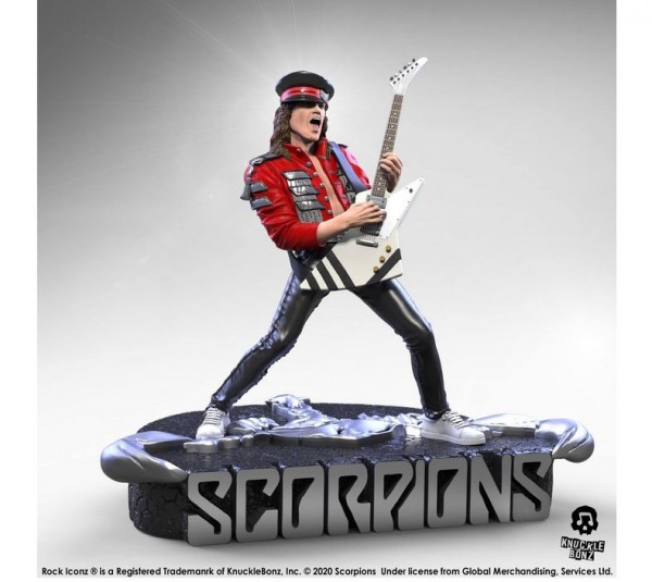 Scorpions Rock Iconz Statue 1/9 Matthias Jabs (Limited Edition)