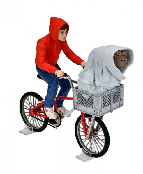 E.T. Der Außerirdische Actionfigur Elliott & E.T. on Bicycle