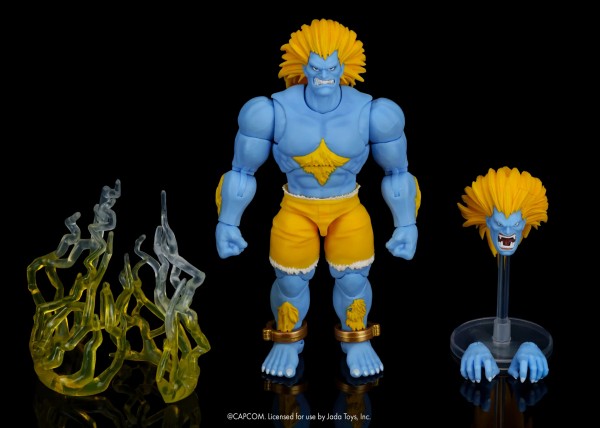 Street Fighter 2 Blanka Player 2 Actionfigur 1:12 Exclusive