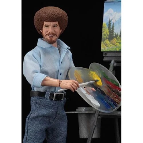 Bob Ross 8-Inch Scale Clothed Actionfigur