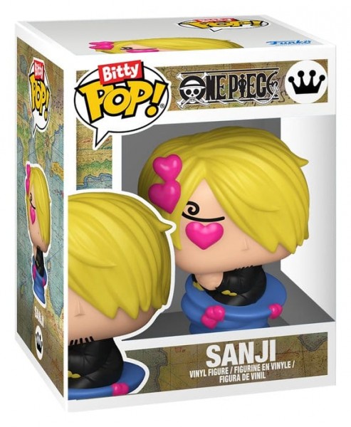 One Piece POP! Vinyl Figuren 2er-Pack Zoro & Sanji 2 cm