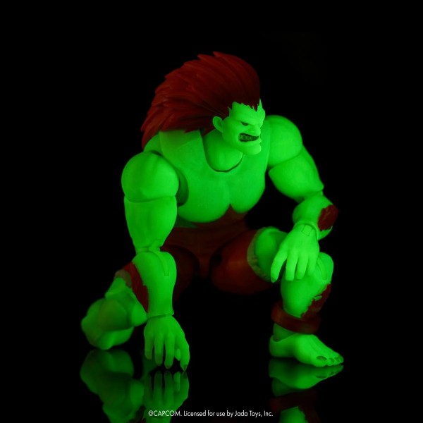 Ultra Street Fighter II Blanka Glow-in-the-Dark 6-Inch Scale Action Figure