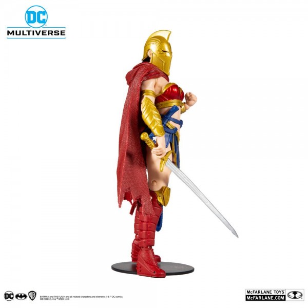 DC Multiverse Actionfigur Wonder Woman with Helmet of Fate (Batman: Last Knight on Earth)