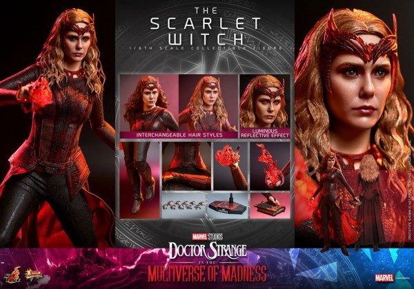 Doctor Strange in the Multiverse of Madness Movie Masterpiece Actionfigur 1/6 Scarlet Witch