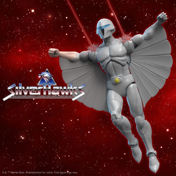SilverHawks Ultimates Action Figure Darkbird 18 cm