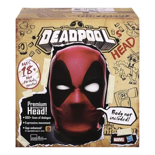 Marvel Legends Series Deadpool Interactive Electronic Mask Scale 1:1 Re-Run
