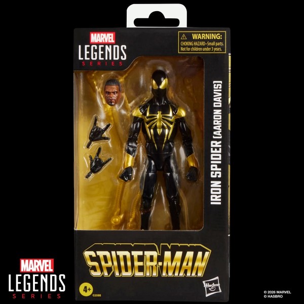 Spider-Man Marvel Legends Series Iron Spider (Aaron Davis) 15 cm Actionfigur