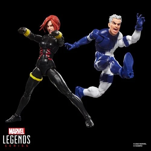 Avengers Marvel Legends Series Black Widow and Quicksilver Actionfiguren