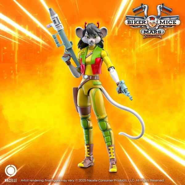 Biker Mice From Mars Actionfigur Carbine 23 cm