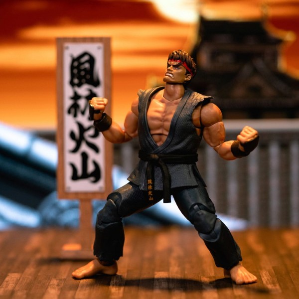 Ultra Street Fighter II: The Final Challengers Actionfigur 1/12 Evil Ryu SDCC 2023 Exclusive 15 cm