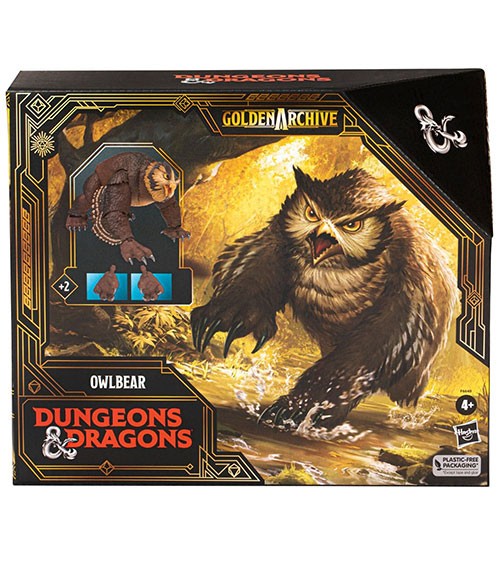 Dungeons & Dragons Golden Archive Owlbear Actionfigur