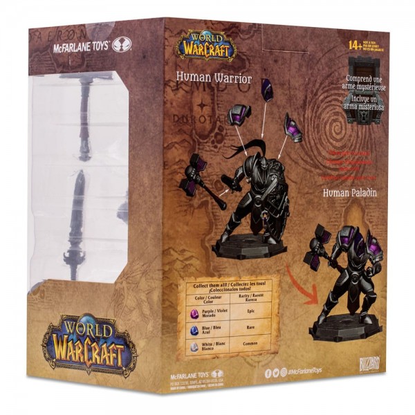 World of Warcraft Action Figure Human Paladin Warrior (Epic) 15 cm