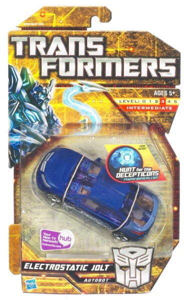 Transformers Hunt for the Decepticons Electrostatic Jolt Deluxe Actionfigure