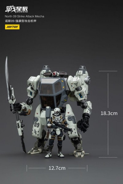 Battle For the Stars Actionfigur North 09 Strike Attack Mecha