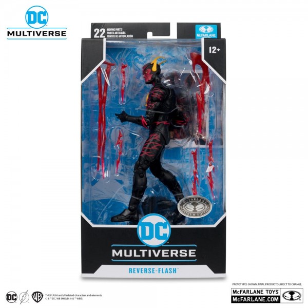 DC Multiverse Actionfiguren 18 cm Wave 17 Reverse-Flash (New 52) (Platinum Edition)