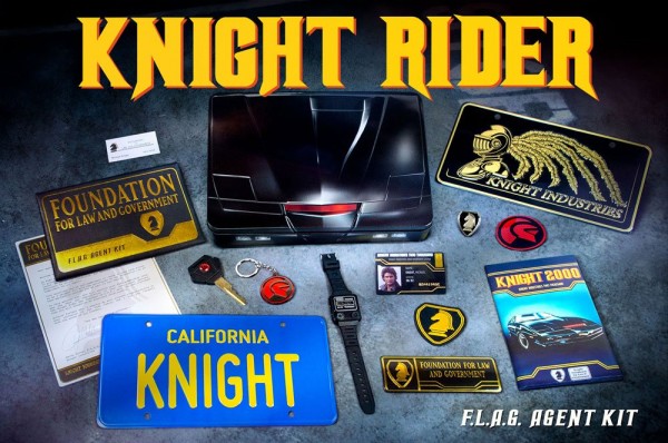 Knight Rider Geschenkebox F.L.A.G Agent Kit