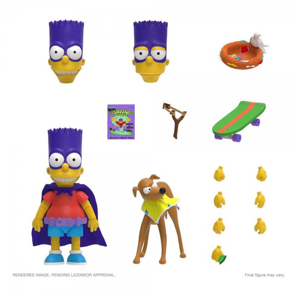 The Simpsons Ultimates Action Figure Bartman