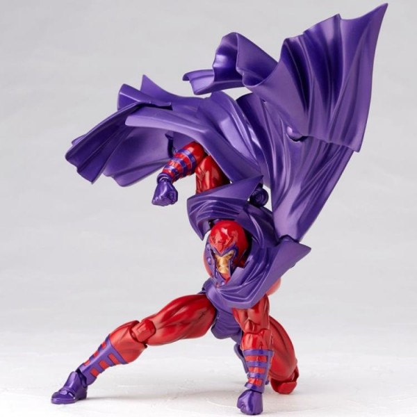 American Comics Characters Revoltech Amazing Yamaguchi Action Figure Magneto #006