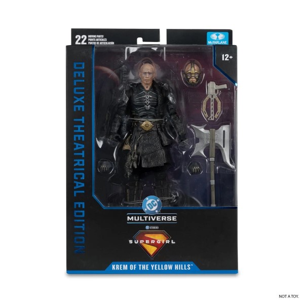 DC Multiverse Deluxe Theatrical Edition Wave 4 Supergirl Movie Krem of the Yellow Hills 18 cm