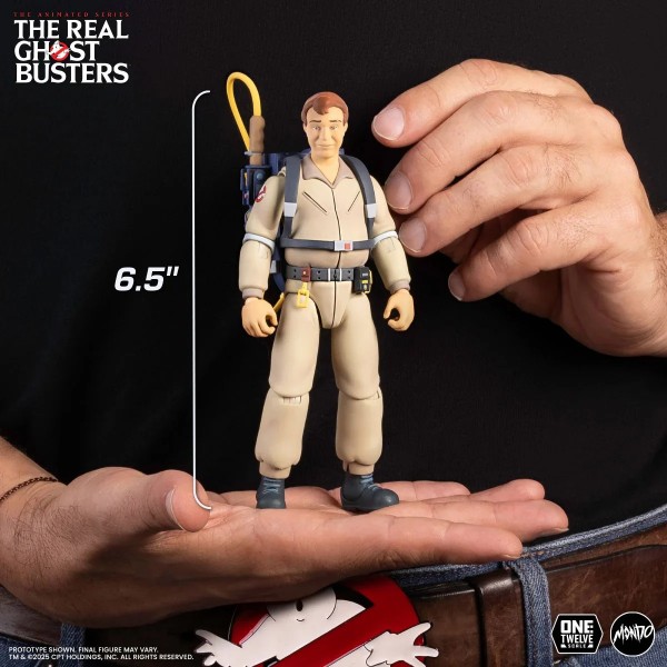 The Real Ghostbusters Ray Stantz 1:12 Scale Actionfigur