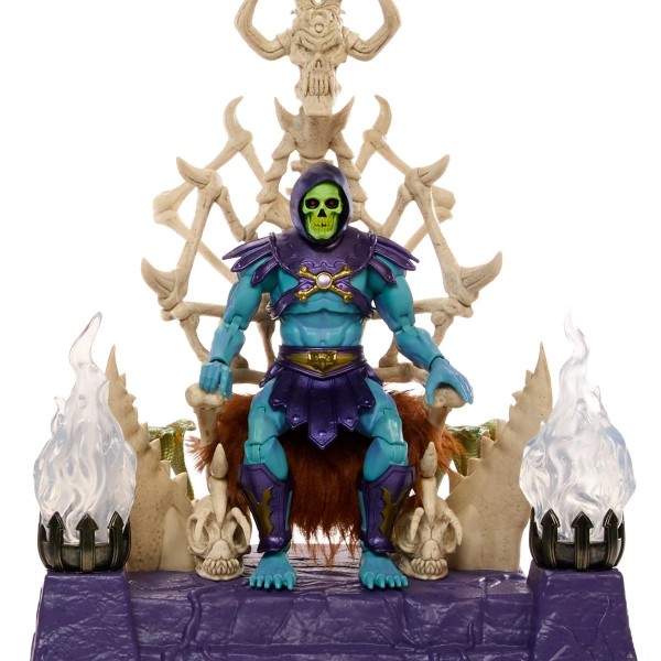Masters of the Universe Masterverse Skeletor and Havoc Throne Actionfiguren-Set - Fan Channel Exclus