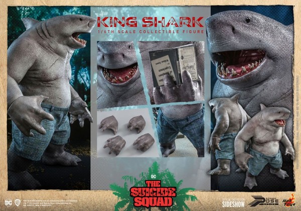 The Suicide Squad Power Pose Series Action Figure 1/6 King Shark