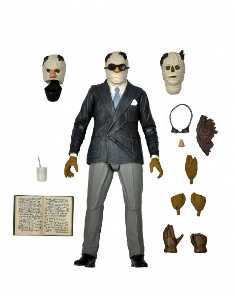 Universal Monsters Actionfigur Ultimate Invisible Man